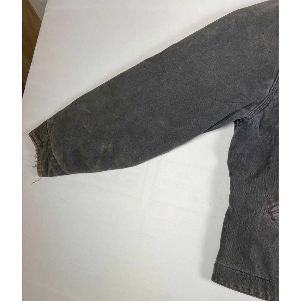 Carhartt Mens L Petrol Blue Detroit Jacket Made in USA Blanket Lined J97 PTL - Picture 10 of 12